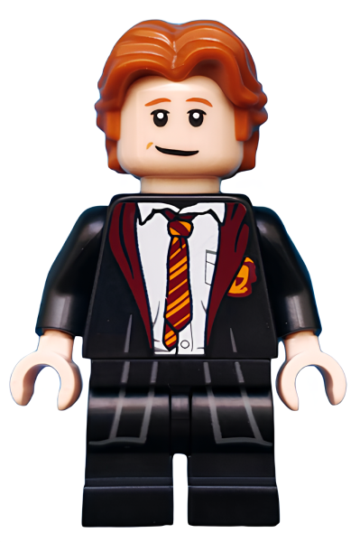 Минифигурка Lego Collectible Minifigures Ron Weasley in School Robes, Harry Potter, Series 1 colhp03 U